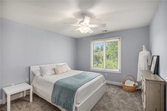 4140 W 131st Ter, Leawood, KS 66209 - carpeted bedroom featuring baseboards and a ceiling fan