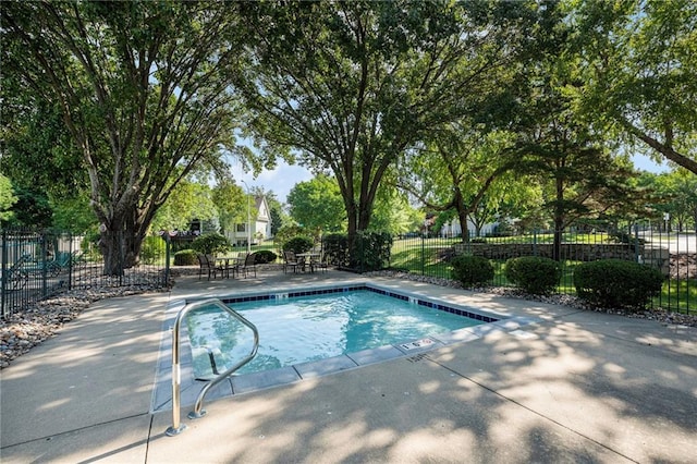 4140 W 131st Ter, Leawood, KS 66209 - view of swimming pool featuring a swimming pool and a patio