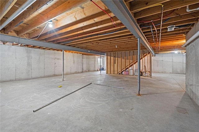 21506 Murlo Cir, Peculiar, MO 64078 - view of unfinished below grade area