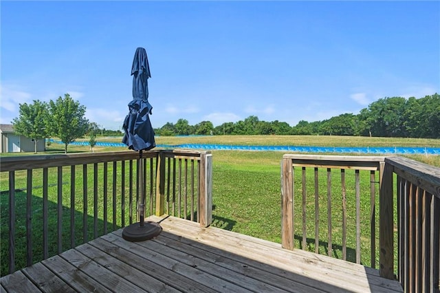 21506 Murlo Cir, Peculiar, MO 64078 - deck with a yard