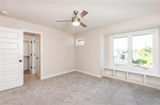 3361 W 187th St, Overland Park, KS 66085 - unfurnished bedroom with light colored carpet and ceiling fan