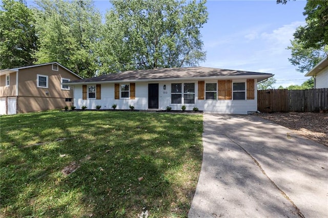 1313 S Clark Ave, Independence, MO 64057 - ranch-style home with concrete driveway