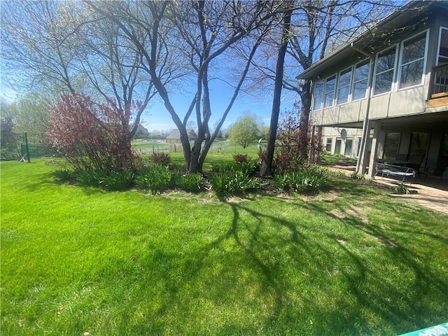 24445 E Truman Rd, Independence, MO 64056 - view of yard with a patio area