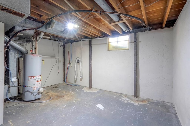 611 Pawnee Ln, Belton, MO 64012 - basement with water heater