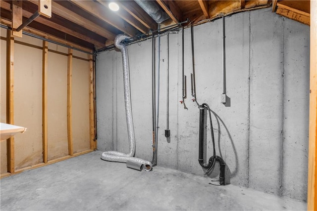 2117 Parker Ct, Blue Springs, MO 64015 - view of unfinished basement