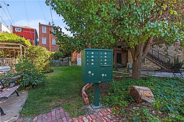 1018 Missouri Ave, Kansas City, MO 64106 - surrounding community featuring mail area and a yard