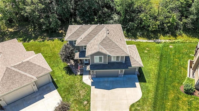 1016 SE Forest Ridge Ct, Blue Springs, MO 64014 - view from above of property
