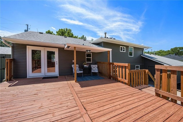 1806 E 125th St, Kansas City, MO 64146 - view of wooden terrace