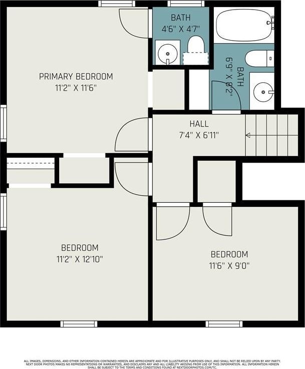 1806 E 125th St, Kansas City, MO 64146 - view of property floor plan