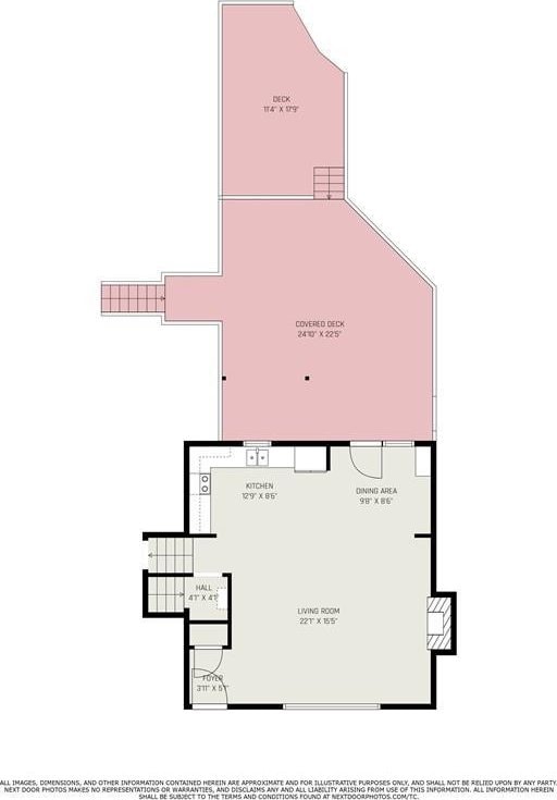 1806 E 125th St, Kansas City, MO 64146 - view of property floor plan