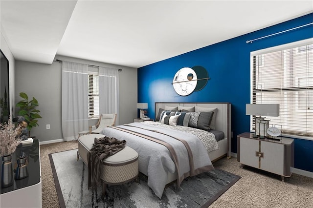 435 W 9th St Unit 204, Kansas City, MO 64105 - bedroom with light colored carpet and baseboards