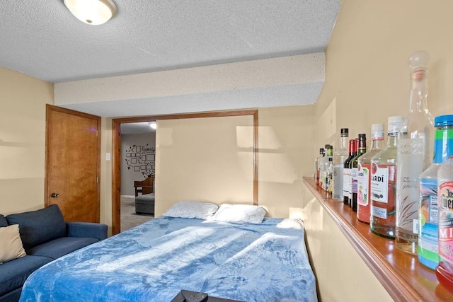 820 S Virginia Ln, Olathe, KS 66061 - bedroom with a textured ceiling