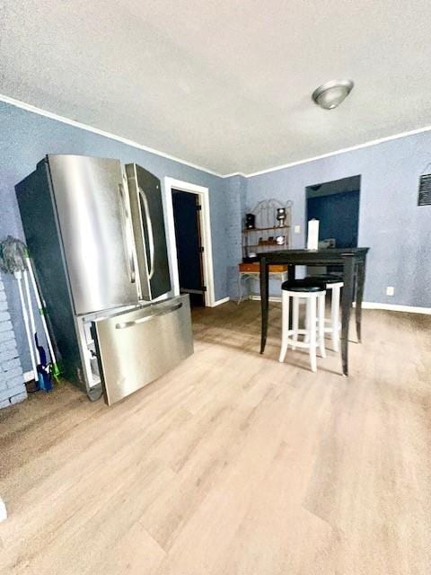522 S 11th St, Independence, KS 67301 - dining space with wood finished floors