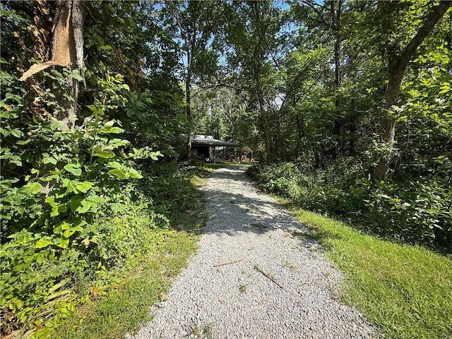 24604 E 327th St, Harrisonville, MO 64701 - view of dirt / gravel driveway