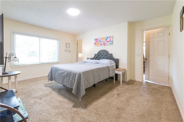 12408 Monroe Ave, Grandview, MO 64030 - bedroom with carpet and a textured ceiling