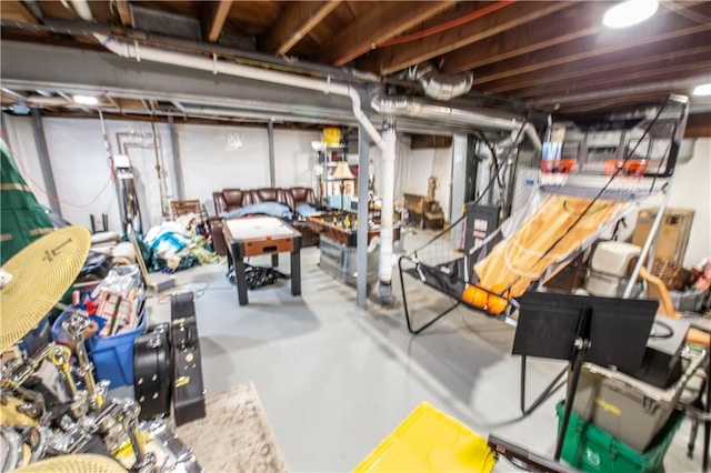 12408 Monroe Ave, Grandview, MO 64030 - view of unfinished basement