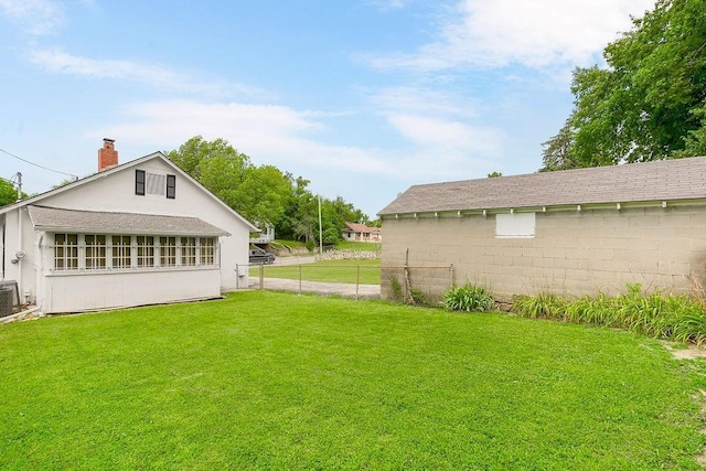 2527 N 18th St, Kansas City, KS 66104 - view of yard
