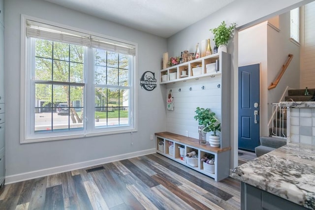 4603 N 111th St, Kansas City, KS 66109 - mudroom featuring wood finished floors