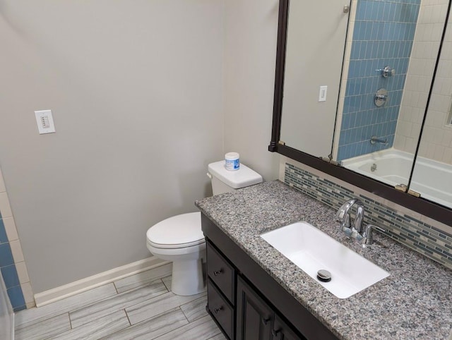 2205 S Owing St, Oak Grove, MO 64075 - full bathroom featuring vanity and tub / shower combination