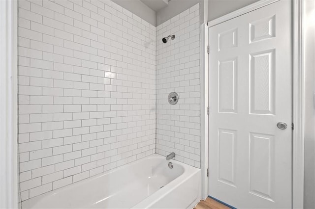 3543 Flora Ave, Kansas City, MO 64109 - bathroom featuring washtub / shower combination