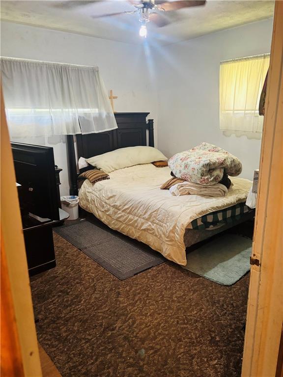 2506 S 48th Ter, Kansas City, KS 66106 - bedroom featuring a ceiling fan