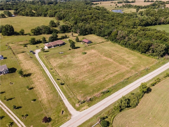 29309 E State Route B, Archie, MO 64725 - aerial overview of property's location with rural landscape