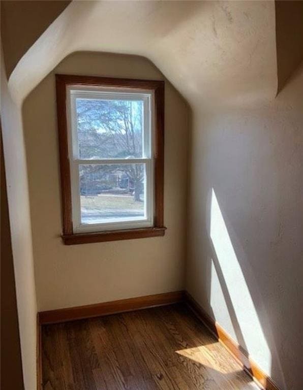 10216 W 60th Ter, Shawnee, KS 66203 - bonus room with wood finished floors and lofted ceiling