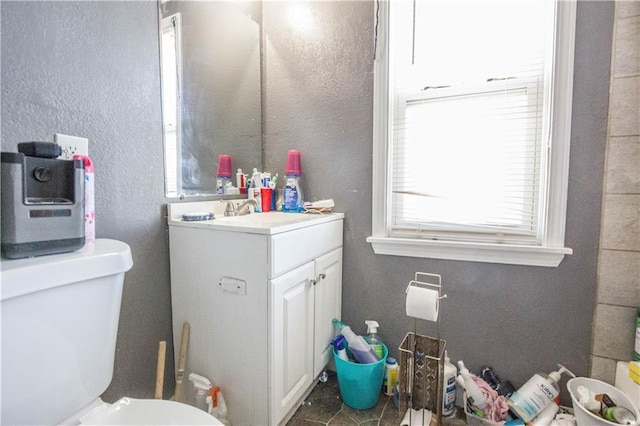 5521-3 Wabash Ave, Kansas City, MO 64130 - bathroom with vanity and toilet