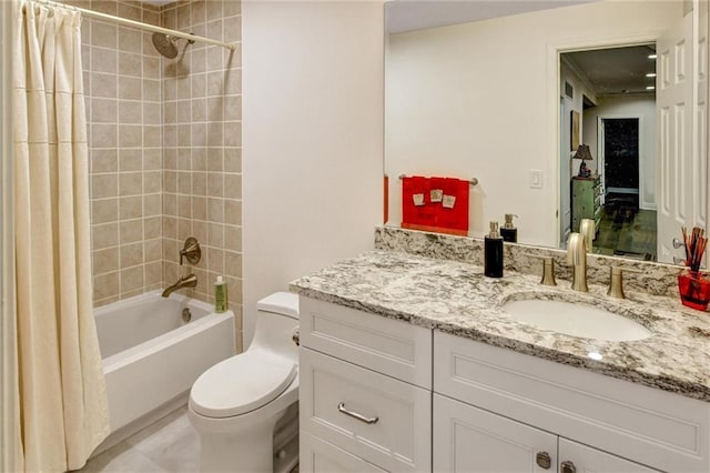 14780 S Glen Eyrie St, Olathe, KS 66061 - bathroom with vanity and shower / bathtub combination with curtain