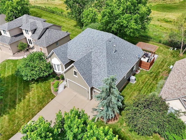 14780 S Glen Eyrie St, Olathe, KS 66061 - view from above of property