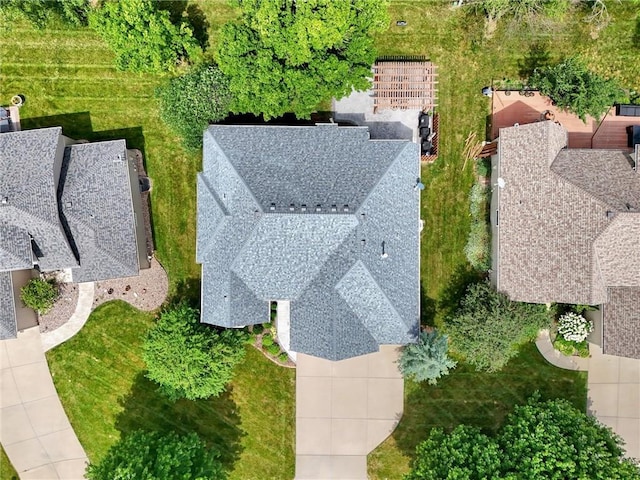 14780 S Glen Eyrie St, Olathe, KS 66061 - bird's eye view