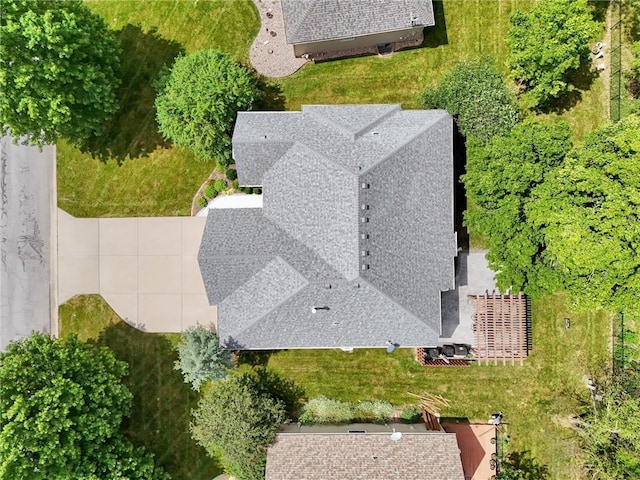 14780 S Glen Eyrie St, Olathe, KS 66061 - aerial view of property and surrounding area
