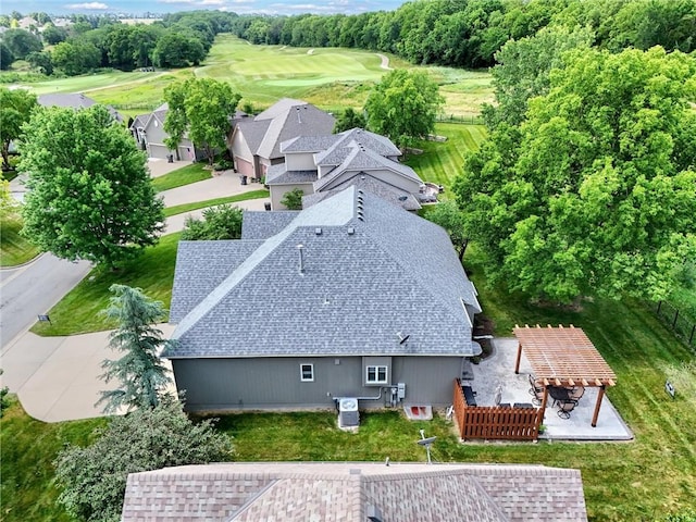 14780 S Glen Eyrie St, Olathe, KS 66061 - view from above of property featuring a golf course