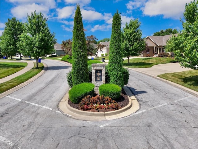 14780 S Glen Eyrie St, Olathe, KS 66061 - view of asphalt street with curbs and a residential view