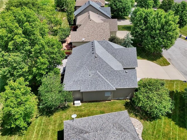 14780 S Glen Eyrie St, Olathe, KS 66061 - view from above of property