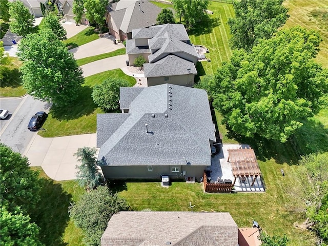 14780 S Glen Eyrie St, Olathe, KS 66061 - view from above of property