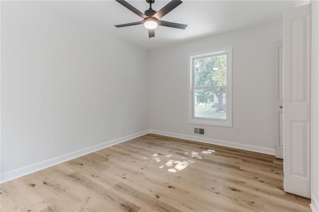 1101 SW Kingscross Rd, Blue Springs, MO 64014 - unfurnished room featuring wood finished floors and a ceiling fan