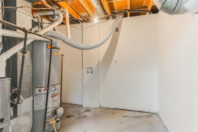 1101 SW Kingscross Rd, Blue Springs, MO 64014 - utilities featuring gas water heater