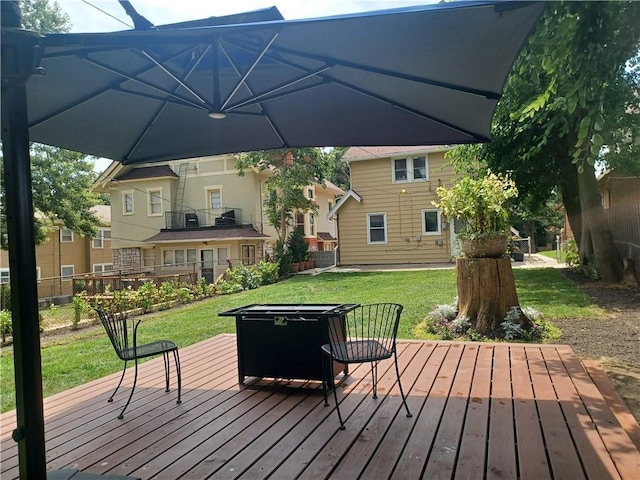 3624 Norledge Ave, Kansas City, MO 64123 - view of deck