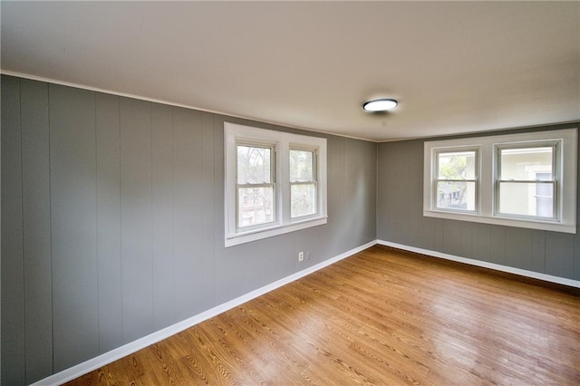3624 Norledge Ave, Kansas City, MO 64123 - empty room featuring wood finished floors and baseboards