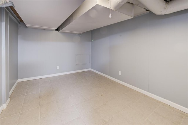 3624 Norledge Ave, Kansas City, MO 64123 - finished basement featuring baseboards