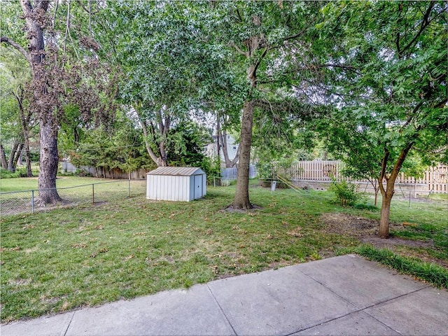 10013 Benson St, Overland Park, KS 66212 - fenced backyard with a shed