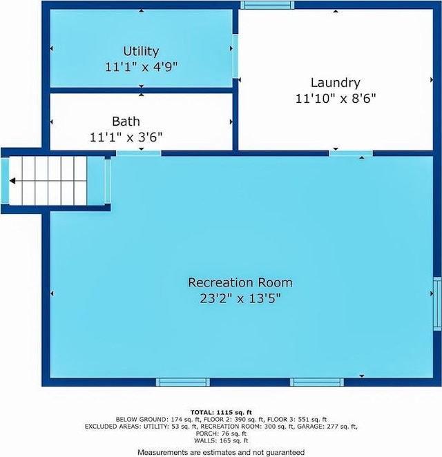 10013 Benson St, Overland Park, KS 66212 - view of floor plan / room layout