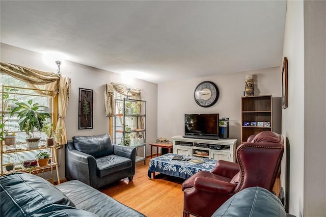3021 Appleton Ave, Independence, MO 64052 - living area with wood finished floors