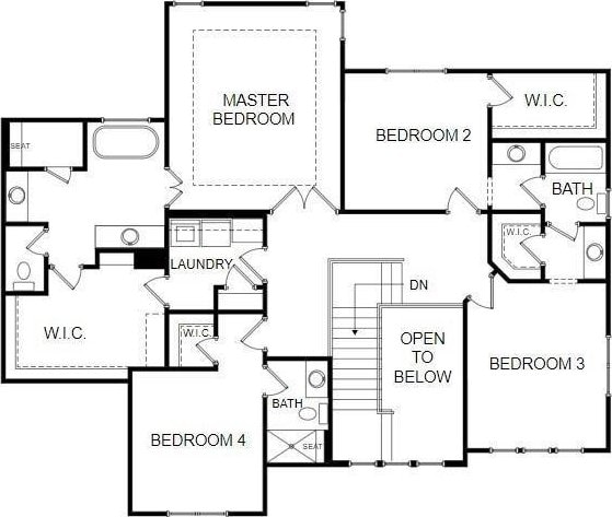 3409 W 187th St, Overland Park, KS 66085 - view of home floor plan