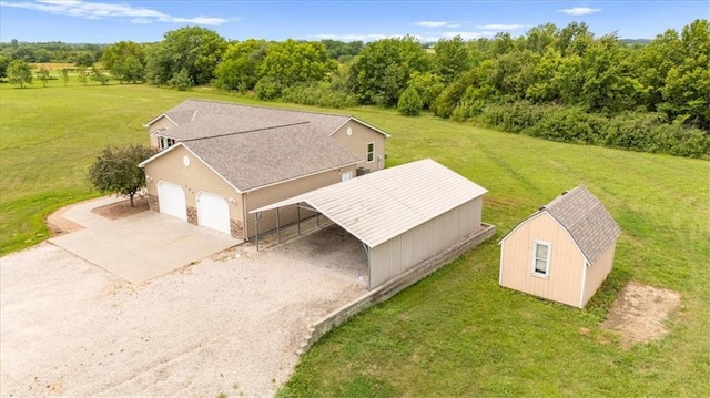 295 E 2300th Rd, Edgerton, KS 66021 - view from above of property