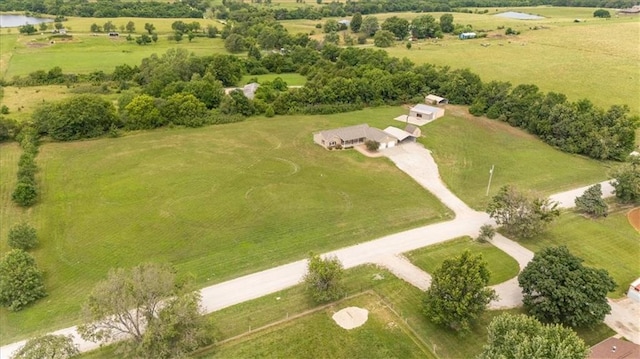 295 E 2300th Rd, Edgerton, KS 66021 - aerial overview of property's location with rural landscape