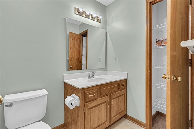 21213 W 51st Ter, Shawnee, KS 66218 - bathroom with vanity and toilet