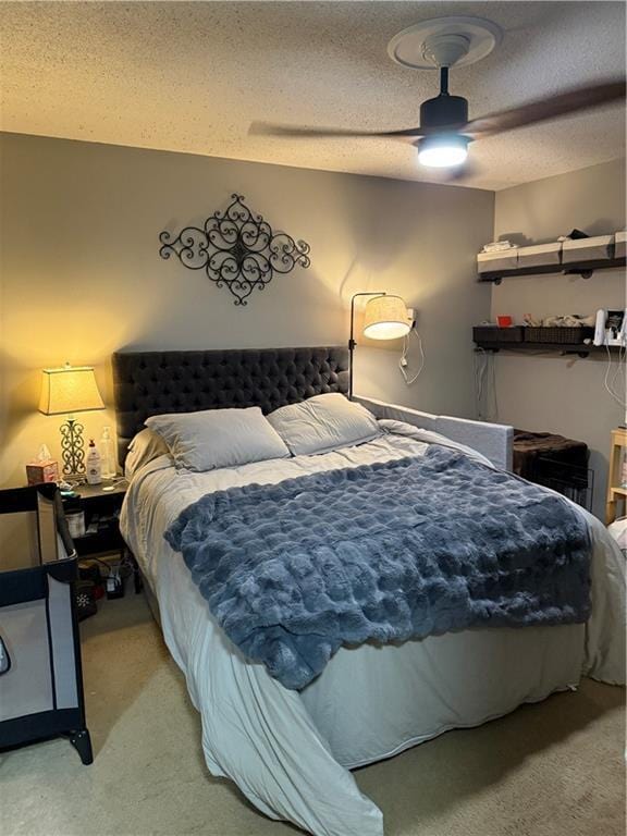 1616 E Elm Ter, Olathe, KS 66062 - bedroom featuring light carpet and a textured ceiling