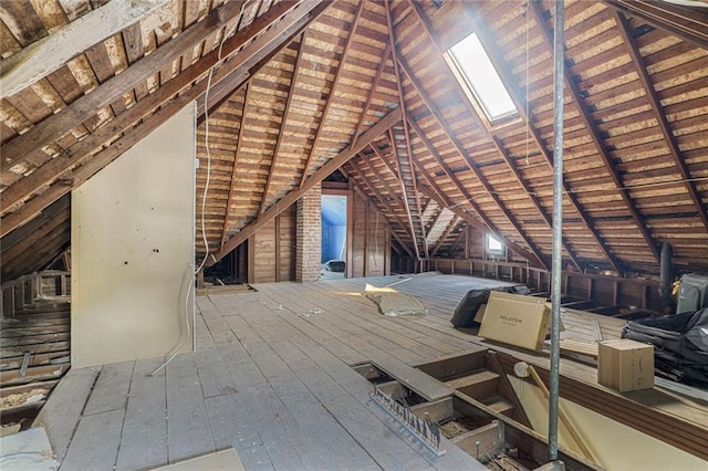 519 S Lincoln Ave, Chanute, KS 66720 - view of unfinished attic